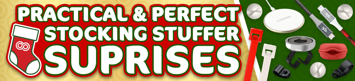 Stocking Stuffers - Wraps, Clips, & Clamps