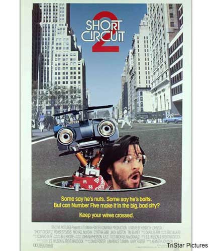 movie poster for Short Circuit 2