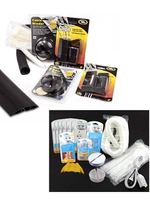 Examples of Cable Management Kits