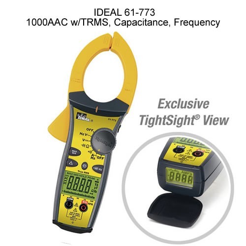 IDEAL Clamp Meter with Tightsight