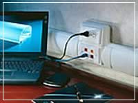raceway on a home-office wall