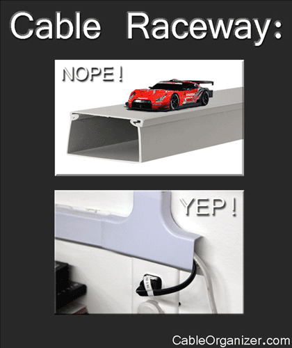 Cable Raceway: the Wrong & the Right Way
