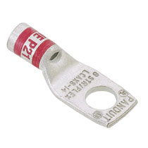 Copper Compression Lug, 1 Hole, #6 AWG Flex, 5/16